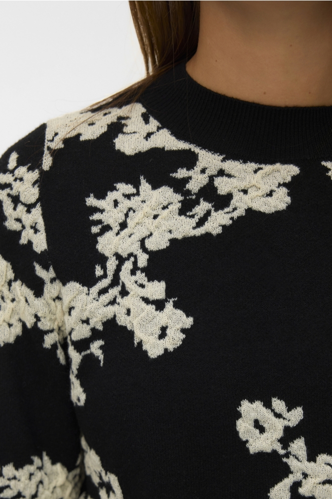 VMNANCY LS O-NECK PULLOVER BOO 10333561 BIRCH F
